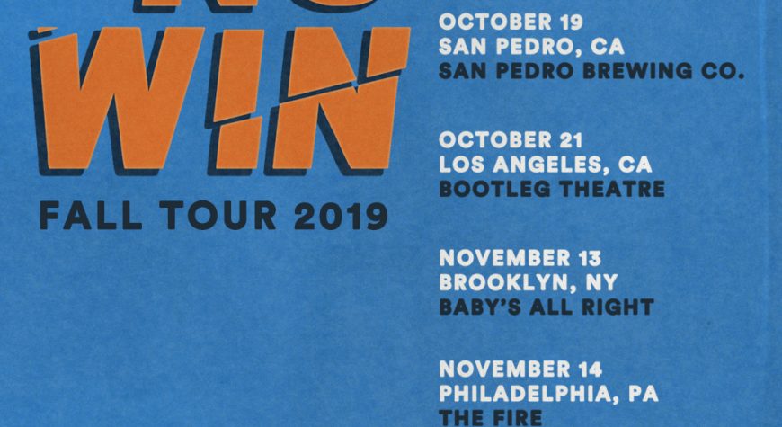 NO WIN announces fall tour dates